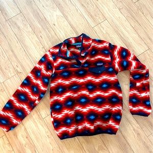 Patagonia Women’s Synchilla Snap-T Fleece in Aztec Wild Desert